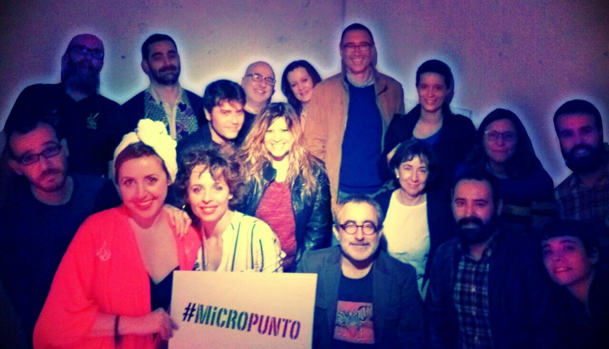 Melindaaaaaa...
Aquí seguimos, atrapados en la Sala 2, EN PUNTO MUERTO
¿Nos ayudas a salir?

#MicroPunto Sesión Golfa: X y S en <a href="/MicroTeatro/">microteatro</a>