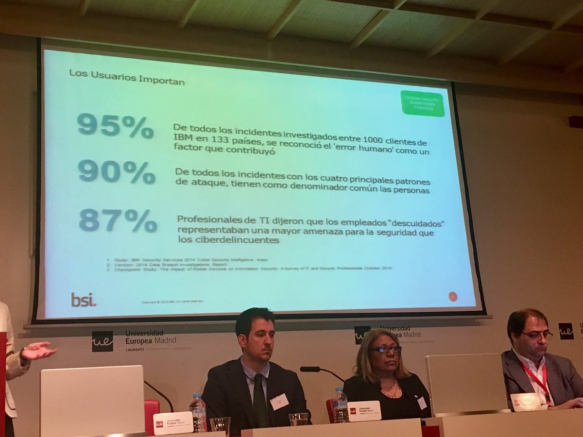 Secure_and_IT's tweet photo. Estos datos demuestran que el empleado es el eslabón más débil de la cadena de #ciberseguridad 
#JcloudPD #compliance #dataprotection https://t.co/q2OF34Jb1f