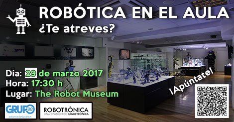 solutiaedu's tweet photo. 📢La próxima semana estaremos con @robotronica_edu hablando sobre #RobóticaEducativa en #ROBOTizaTuAula 
Apúntate!‼️👉 https://t.co/3DmDLOlOt5 https://t.co/8ZzYsoTWe7
