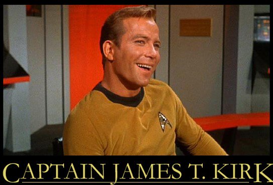 Happy Birthday William Shatner aka Captain James Tiberius Kirk (os)... 