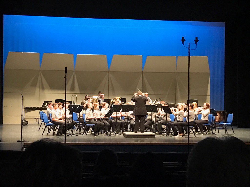AMS Band did great today!  We are very proud of them.