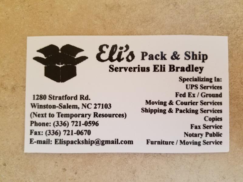 Storage401's tweet image. Eli's Pack and Ship is March Business Of The Month! conta.cc/2nWWVkH