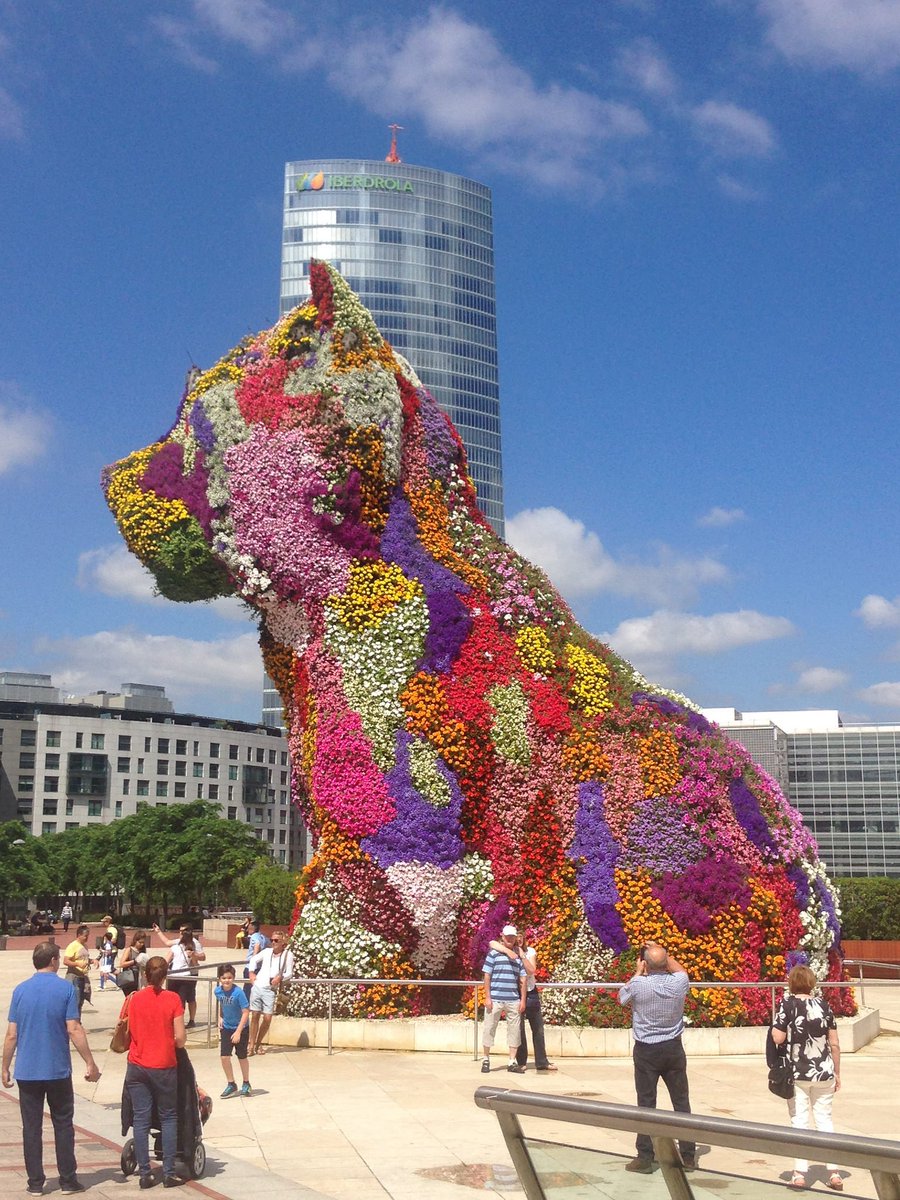 MuseoGuggenheim's tweet photo. Siéntete de primavera! #Love #Art #Pickoftheday #Photo #Places #Bilbao https://t.co/1JwC8RiFD3