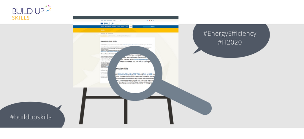EU_BUILDUP's tweet photo. Get to know more abt #H2020 funded projects, #buildupskills initiative follow-up https://t.co/KuSYCSIEQx #EnergyEfficiency #bestpractice https://t.co/iB477HZeuY