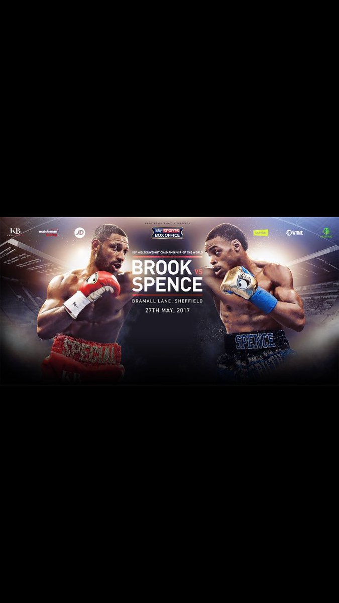 EddieHearn's tweet photo. IT'S ON!! @SpecialKBrook v @ErrolSpenceJr - May 27, Bramall Lane! 💥🇬🇧🇺🇸 @SkySports @ShowtimeBoxing https://t.co/LgyrUyQfV9