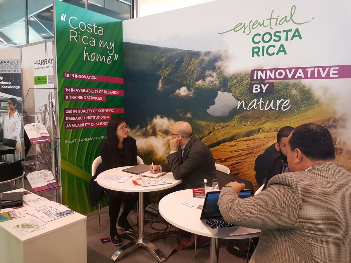Procomer_CR's tweet image. Costa Rica presenta su oferta de biotecnología en feria Bio Europe 2017: bit.ly/2mPTLy9