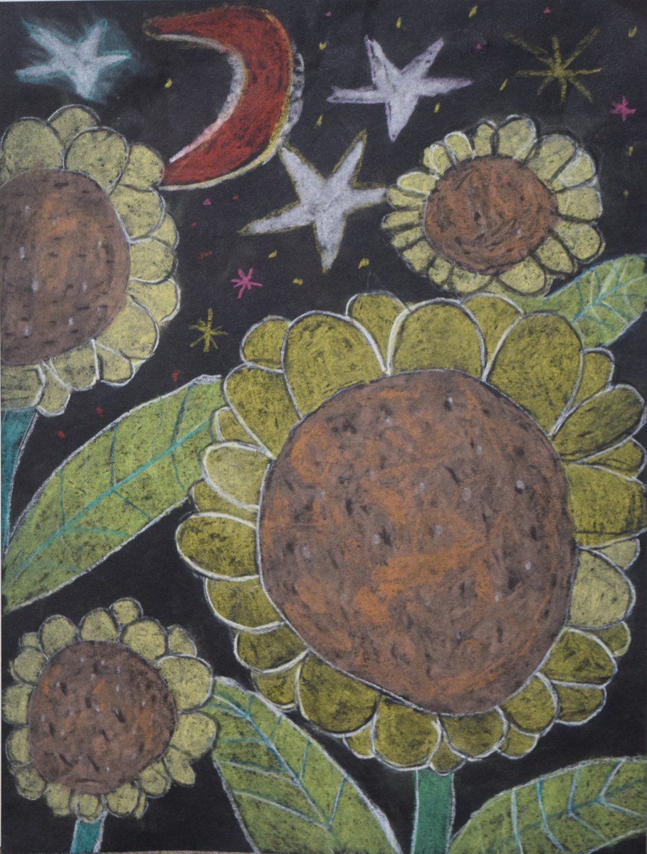 1Flower1World's tweet photo. Allison Lee 
Age 6-7
USA
Honorable Mention
#1Flower1World #kikisgarden #sunflowerartcompetition
https://t.co/7UMiu4TFDJ https://t.co/vkjsmrxE19