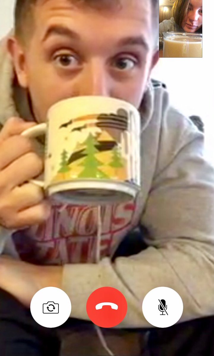 _abbbk's tweet image. Coffee dates while miles apart aren't the same, but they will do 💛