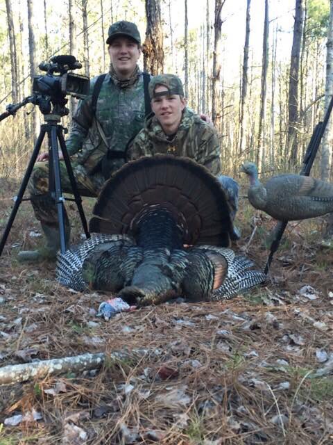 TeamSmoke_a_doe's tweet photo. Thunder Chicken season has snuck up fast but @harrison0913 and his baby bro get the drop on a long beard on youth day in GA #TeamSmokeaDoe https://t.co/diFm5cVQ63
