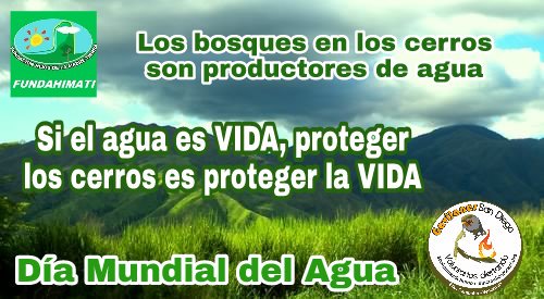 En el #DiaMundialDelAgua ciudadanos e instituciones debemos autoevaluarnos. ¿Que estamos haciendo para proteger nuestras fuentes de agua?