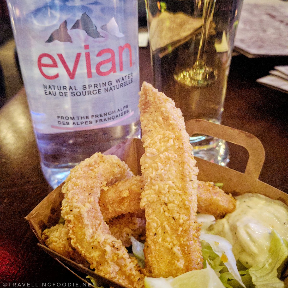 Humboldt Calamari Fries from Real Sports Bar & Grill in Toronto for Ocean Wise & MLSE Event