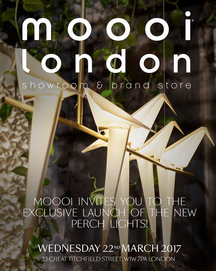 Exclusive launch of the Perch Lights  <a href="/moooi/">Moooi</a> London showroom tonight! ift.tt/2nddThc