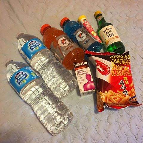 Snacking with oppa @ONLY_ARY1