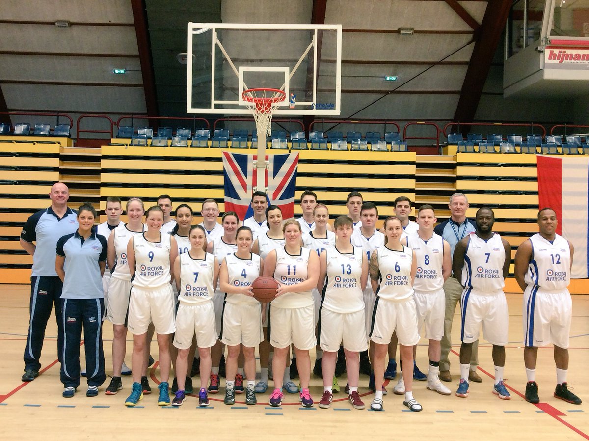 All dressed and ready to go #basketball <a href="/rafbasketball/">RAF Basketball</a>