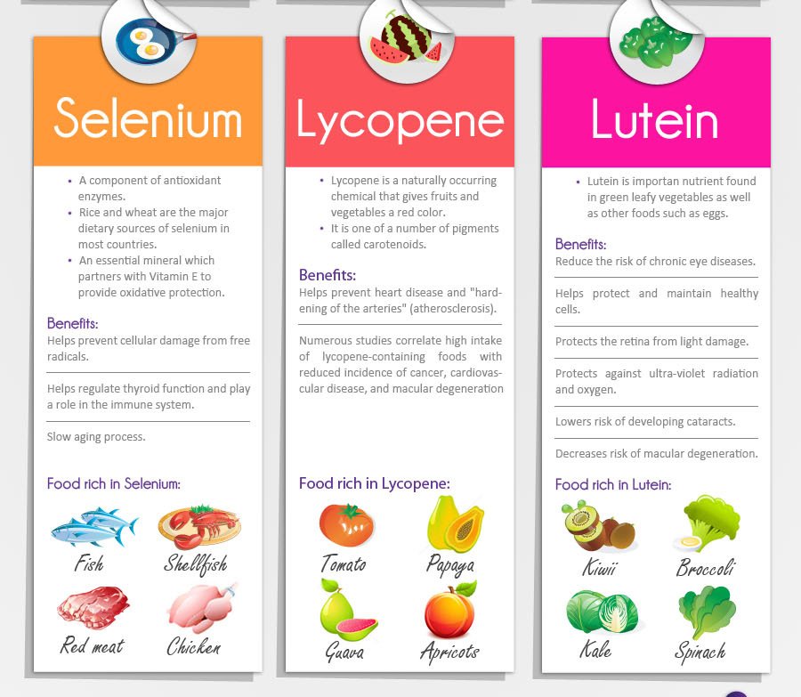 The Handy Guide To #Antioxidants Infographic ➡ ahealthblog.com/q84e