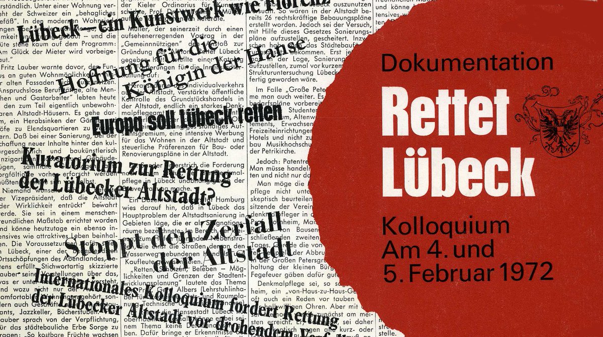 Lübeck auf dem Wege zur Weltkulturerbe-Stadt - Die Jahre 1965 bis 1975 #RettetLübeck #Lübeck goo.gl/caazf5 https://t.co/VHPZzz2nUf