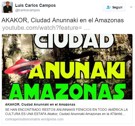 Akakor, ciudad annunaki en el Amazonas