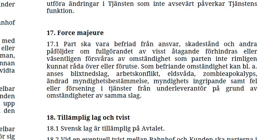 Med anledning av bl.a. det förändrade säkerhetsläget uppdaterar vi nu villkoren för privatpersoner. Mer info här: bahnhof.se/press/press-re…
