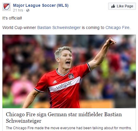Frau_Kahn's tweet photo. Schweinsteiger kommt nach Amerika!!! #Fussball #msddeutsch #deutschchiefs https://t.co/eLJPRuXegd