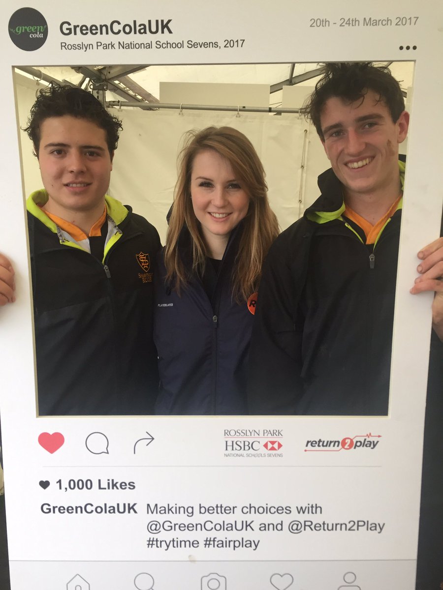 ndsomers's tweet photo. Shawnigan Rugby getting their @GreenColaUK @return2play for some big games at Rosslyn Park 7's 🏉👌 https://t.co/t1cqu60oe4