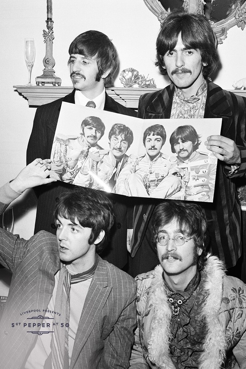 itsliverpool's tweet photo. Ambitious. Radical. Original. It's here, Liverpool presents #SGTPepper50. 13 artists, 13 happenings, 1 city. 👉🏼 https://t.co/z8zGIw2eZr https://t.co/7lYhzxW9TO