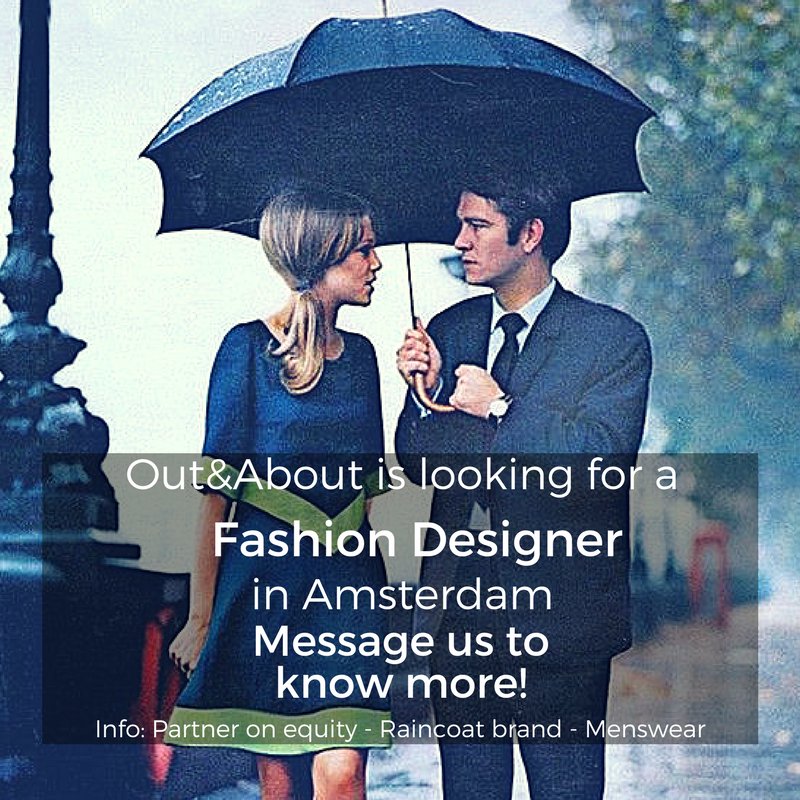 GetSkilla's tweet photo. #fashion #design Out&amp;About is a new raincoat brand based out of #amsterdam - shoot us a message if you want to know more 👀  👀  #job #hiring https://t.co/dnMc6wePSu