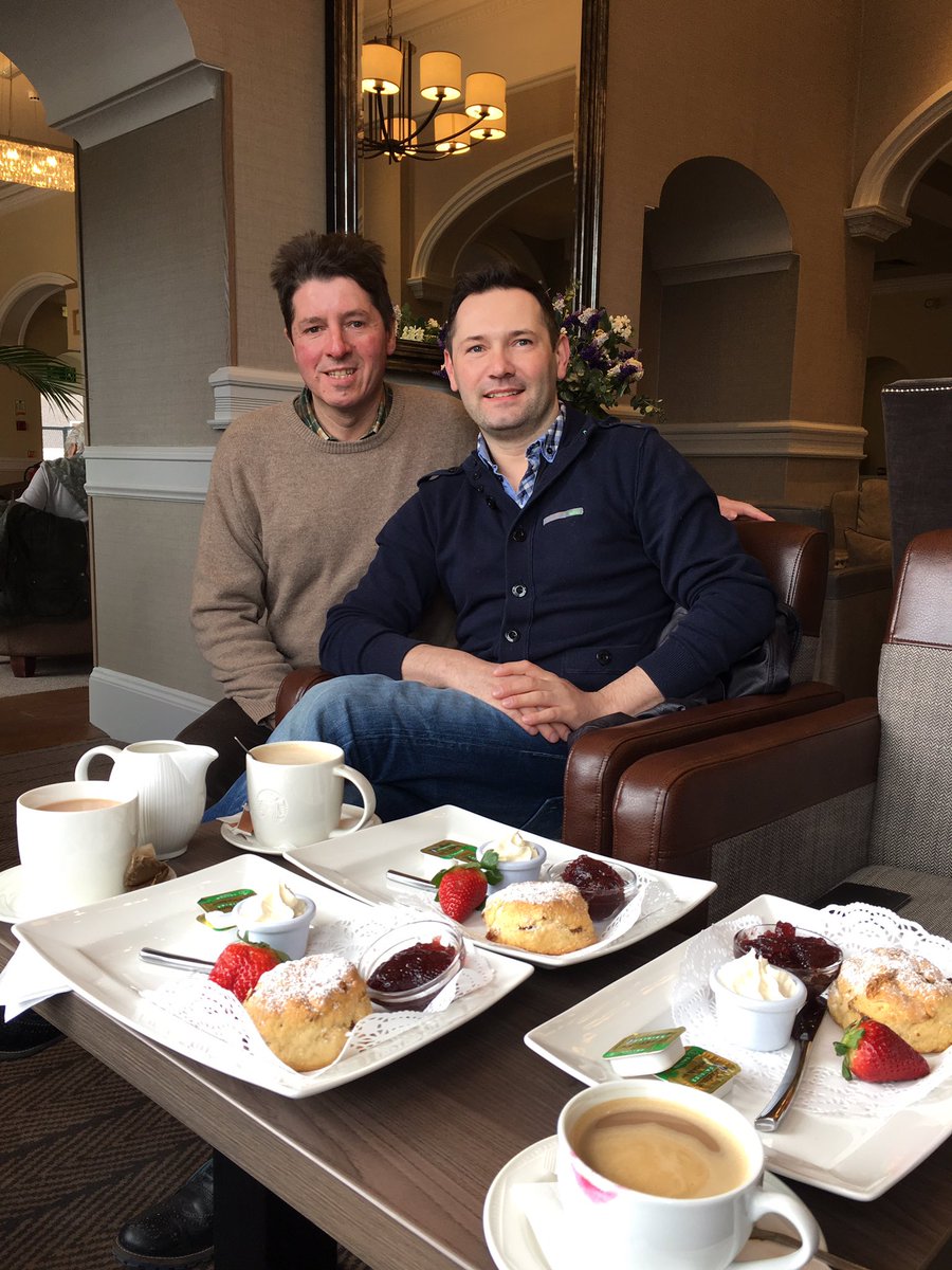 Coffee with scones and jam <a href="/HighlandCraic/">Highland Craic</a> <a href="/Justomclean/">Justom</a> at the Palace