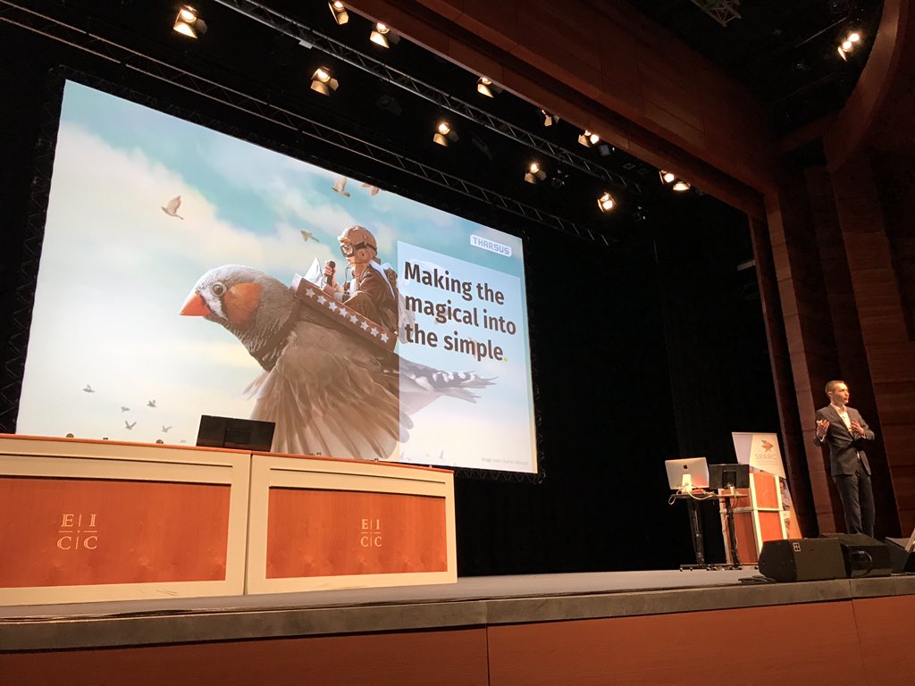 NickBoesl's tweet image. Keynote at #ERF2017 #MagicToSimple  @eu_Robotics @KUKA_RoboticsEN @EU_Commission #FutureOfRobotics #RoboticNatives #RoboticGovernance