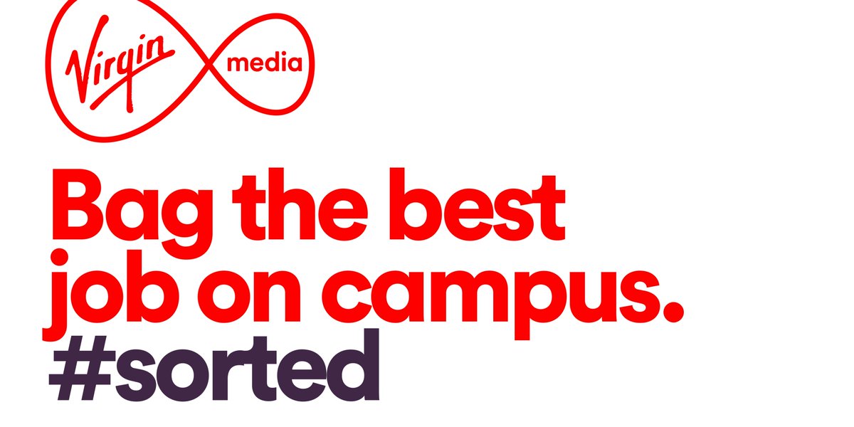 Campus Industries (@campushq) on Twitter photo <a href="/virginmedia/">Virgin Media ❤️</a> are hiring students! Bag yourself a job that puts a huge brand on your CV with no set hours! Apply NOW virg.in/student-job <a href="/virginmedia/">Virgin Media ❤️</a> are hiring students! Bag yourself a job that puts a huge brand on your CV with no set hours! Apply NOW virg.in/student-job