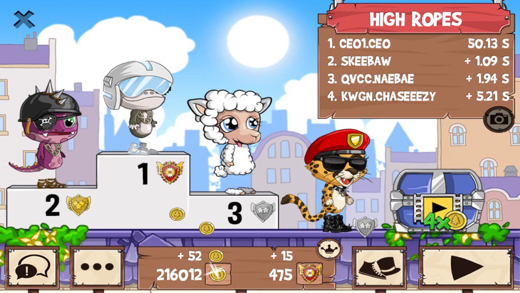 THECEOBOY's tweet photo. All those guys just got washed #funrun2 #Skeebaw #Naebae #CHASEEEZY https://t.co/ifbVBXiD1c