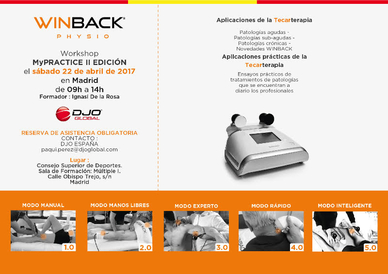 winbackspain's tweet photo. #Winbackspain #Madrid #Tecarterapia #technology #DjoSpain https://t.co/qi6Lrx8ioe