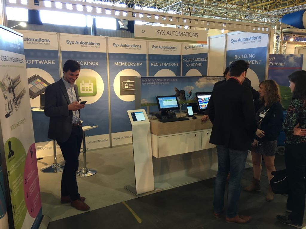 GANTNERbnl_uk's tweet photo. Syx vandaag en morgen op het #isbcongres! Breng zeker een bezoekje aan stand 43. #recreatex #software voor #sportaccommodaties en #zwembaden https://t.co/ixr8elM4A7