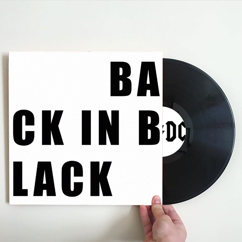 CaffreyDesign's tweet image. redesign a classic x2

#ACDC #vinyl #albumcover #GraphicDesign #backinblack