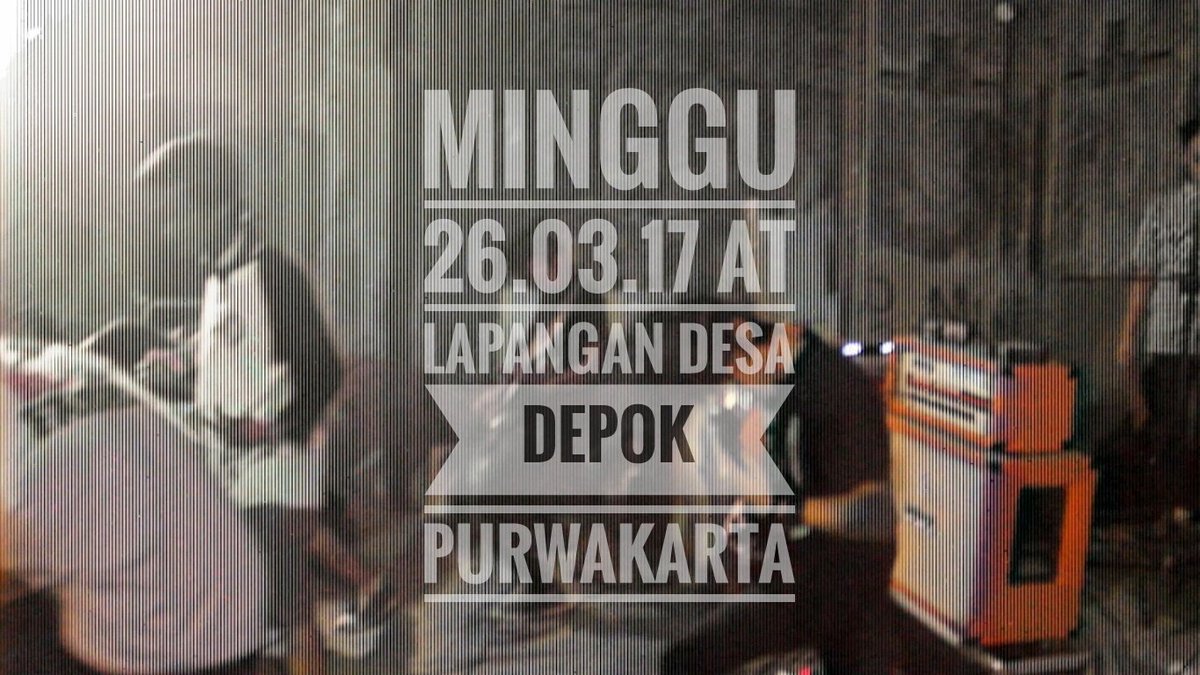 Minggu ini 26 Maret 2017 kita ada di Lapangan Desa Depok, Purwakarta