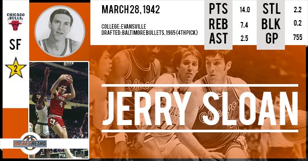 Happy birthday Jerry Sloan !   