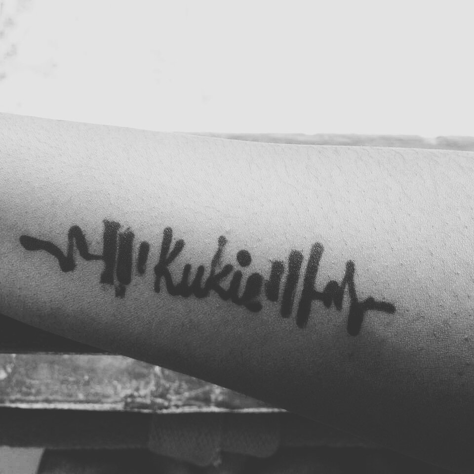 InkBarGH's tweet photo. 'Kukie' @abby_gyaile 
Was at #InkBarPopUp at Pent Hall Week. 

#BodyArt #InkGh #InkBar https://t.co/REyEouS4IM
