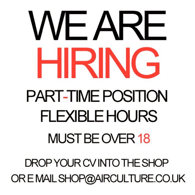 We are looking for another member of staff. 2 days minimum and barista training. #job #budejobs #bigupbude #airculture #barista #hiring