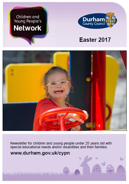 The Easter 2017 edition of the Children and Young People's Network Newsletter is out now. tinyurl.com/kw4v9fw