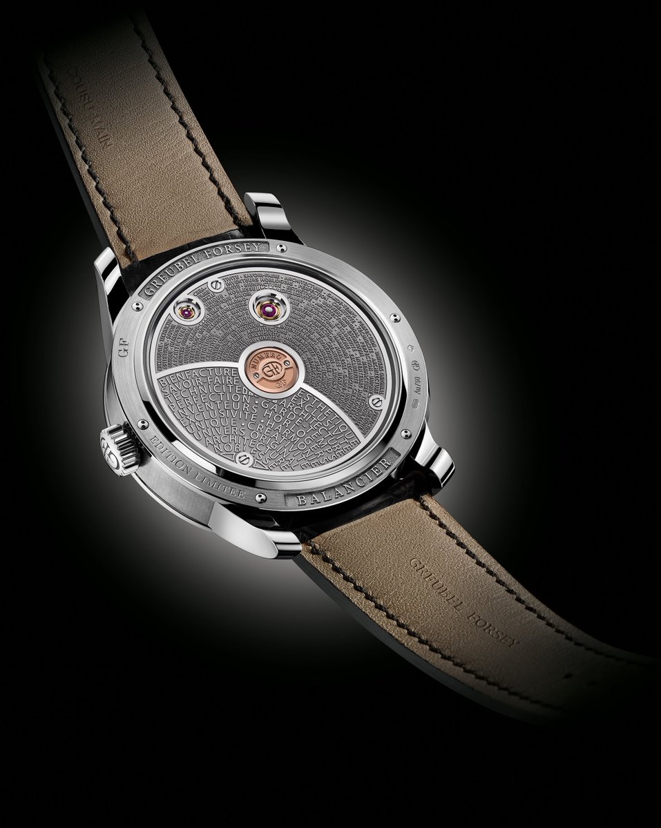 GreubelForsey's tweet photo. Discover The "Balancier"
#Greubelforsey, #Robertgreubel, #Stephenforsey, #Balancier,#Baselworld, #Baselworld2017,#watchcollector, https://t.co/f7I3T4tvgK