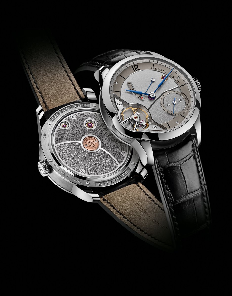 GreubelForsey's tweet photo. Discover The "Balancier"
#Greubelforsey, #Robertgreubel, #Stephenforsey, #Balancier,#Baselworld, #Baselworld2017,#watchcollector, https://t.co/f7I3T4tvgK