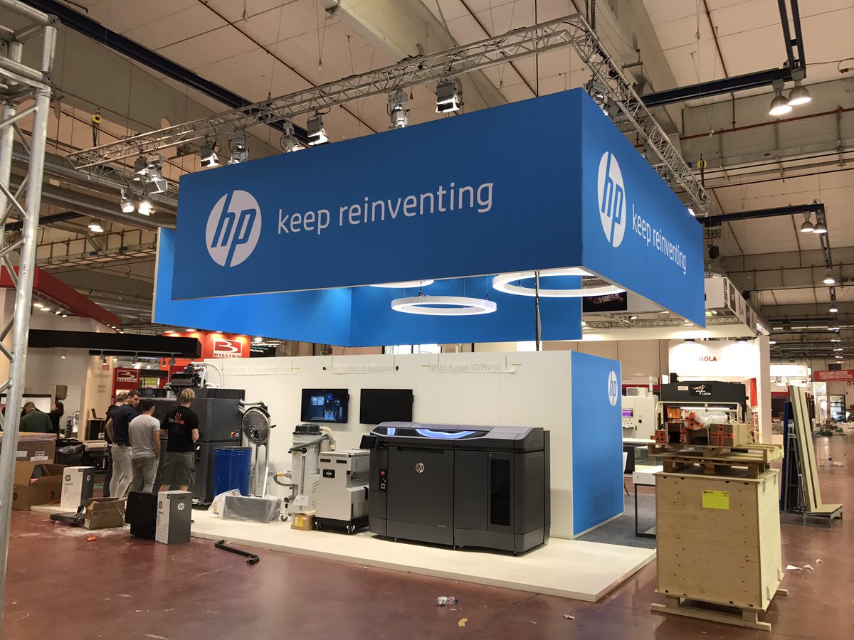 Ci stiamo preparando a sorprendervi domani. <a href="/HP_Italia/">HP Italia</a> <a href="/MECSPE/">MECSPE</a> con #3Dprinting #MultiJetFusion