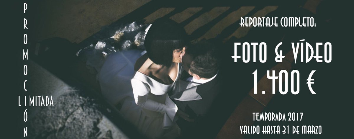 CreatingMotions's tweet image. #BODAS #boda #bodas #bodas2017 ¿Te casas en 2017 y aún no tienes reportaje de Fotografía y Vídeo?
¡Reserva tu fecha antes de que se agoten!
