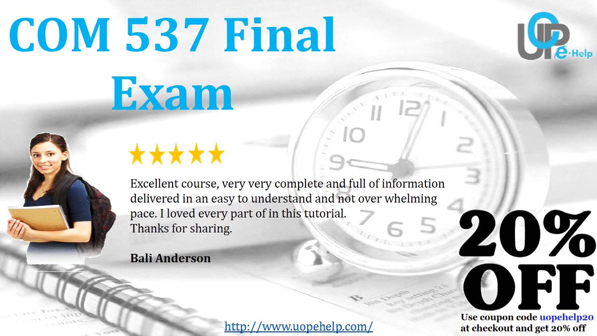 uopehelp's tweet photo. COM 537 Final Exam
https://t.co/rUcVRkBPnN
#com537finalexam #com537finalexamanswers #com537finalexam2017 @uopx #com537finalexamuop @StrayerU https://t.co/eQlve2G0bs