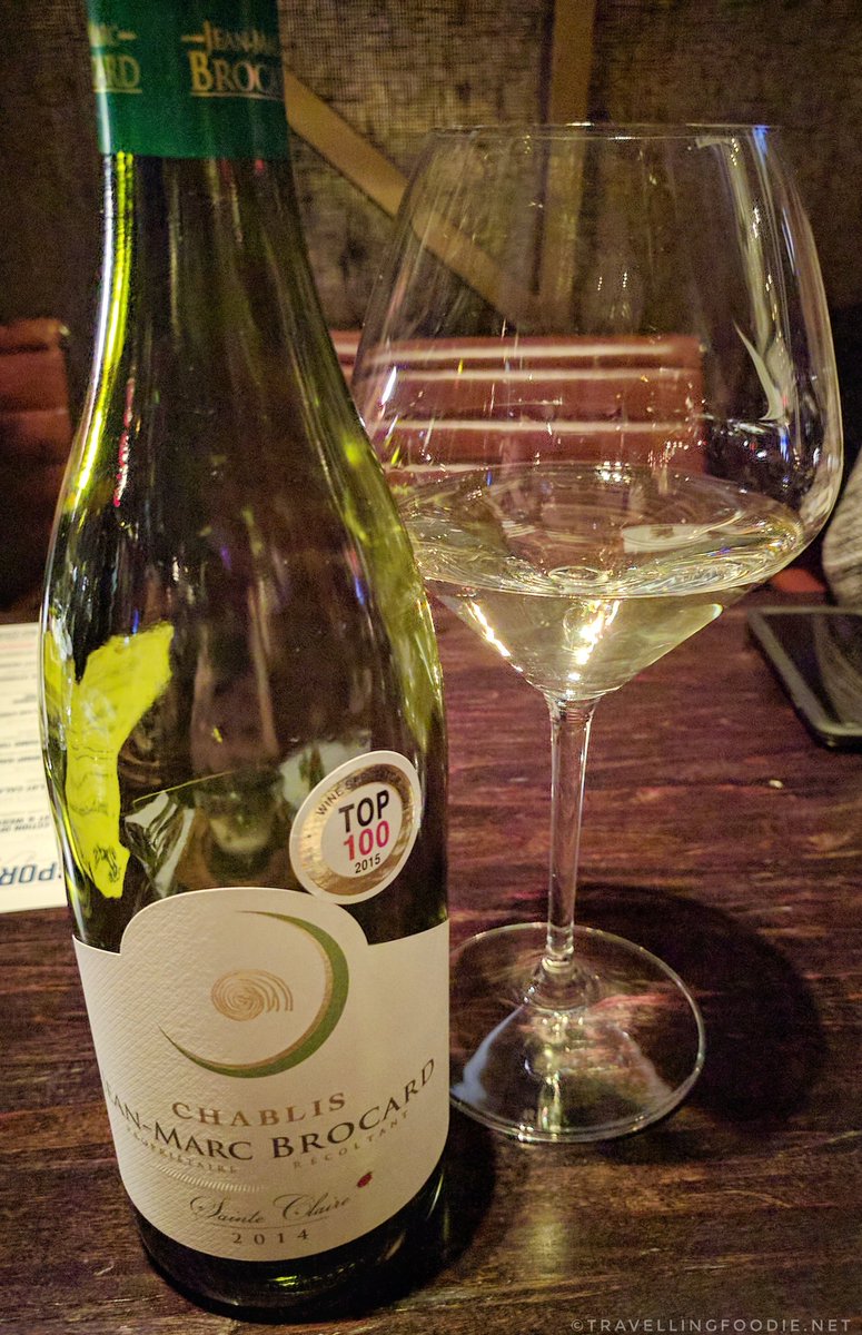 Jean-Marc Brocard Chablis Domaine Sainte Claire 2014 wine