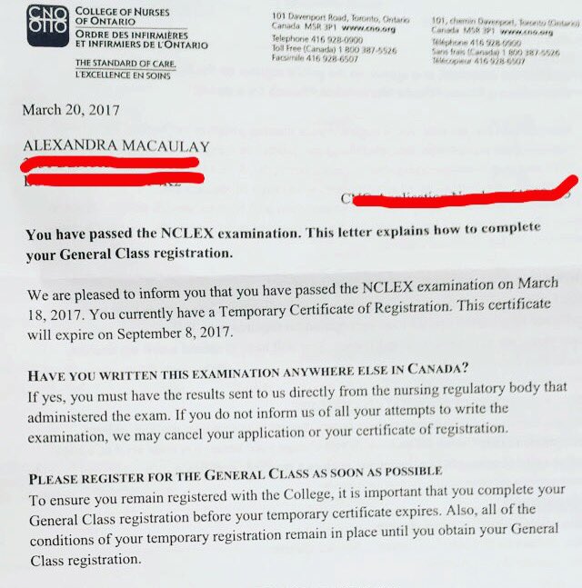 AlimacXo's tweet photo. Could not be more proud of myself ! Officially an RN #rn #adulting https://t.co/JorKrPaBY7