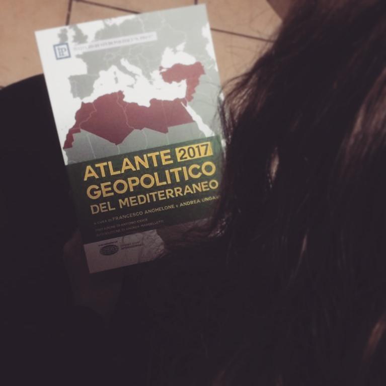 BordeauxEd's tweet photo. Puntualissimo l'Atlante Geopolitico del #Mediterraneo 2017! #Milano @bookpride2 #frescodistampa #incarrozza https://t.co/pMOXdSqJ8O