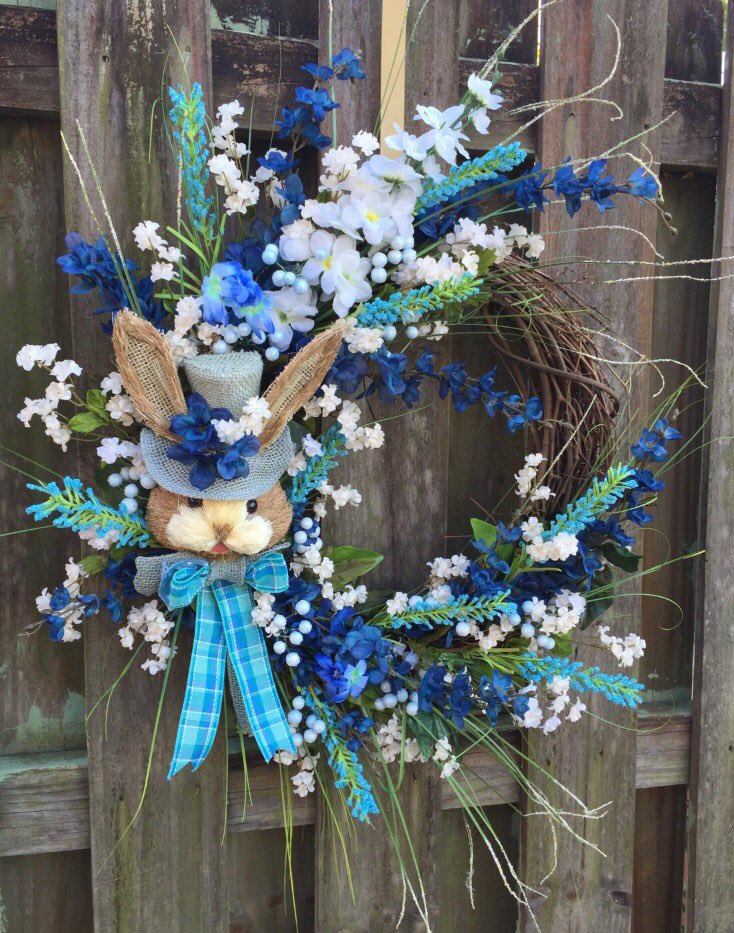 alanapresents's tweet photo. #Easterwreath #Easterbunny #rusticEaster ๐๐ฐ๐https://t.co/ThkSjVZoLv https://t.co/GuqH1Yfv0l