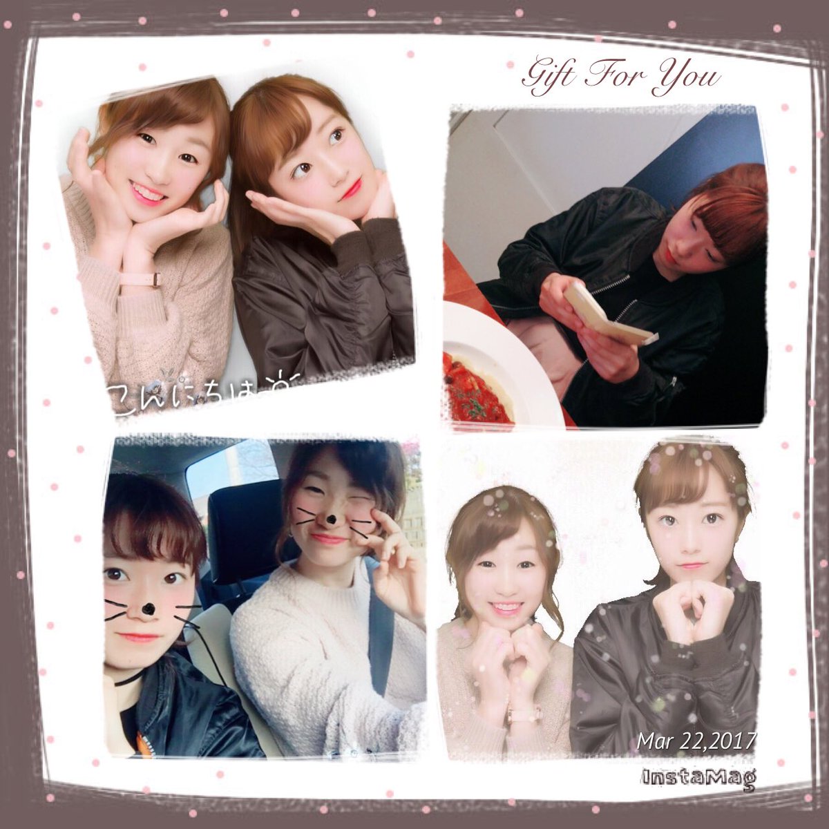 longjumphuuka's tweet photo. 昨日！！！
吉留侑香様。いつぶり〜

約1ヶ月くらい前からきめてたこの日✌️🏻😆まってましたーーーっ୧⍢⃝୨

初めていくpizza＆pasta屋さんにいってオシャレさにびびってなにって感じでおいしかった！！

4月からがんばろなーー！！！！！🤘🏻 https://t.co/UQSqtx6MfC