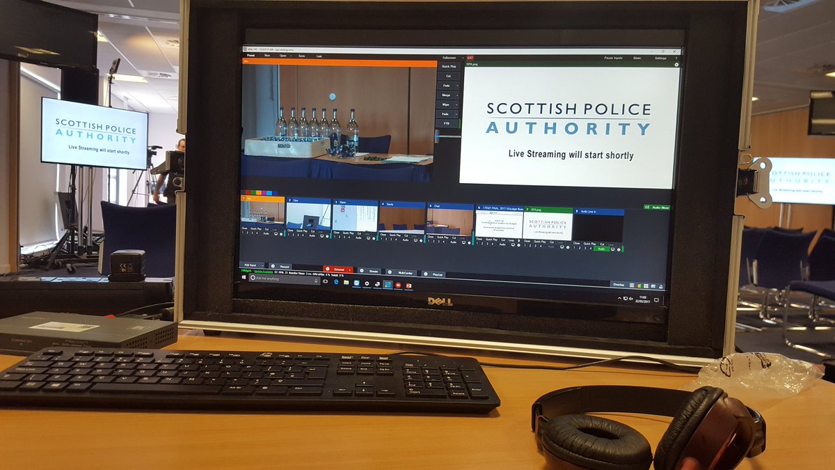 PreciseEventsuk's tweet image. The team are in Stirling today for another Livestream. #Livestream #eventprofs #stirling