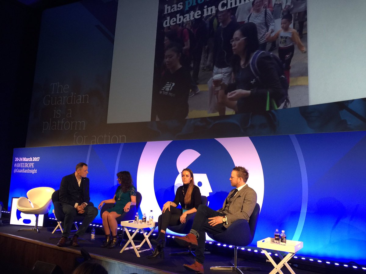lauhelm's tweet photo. Pre pannel chats. About to kick off Future of Content discussion headed up by @NigelPClarkson #AdWeekEurope https://t.co/5fHAKMGu1F